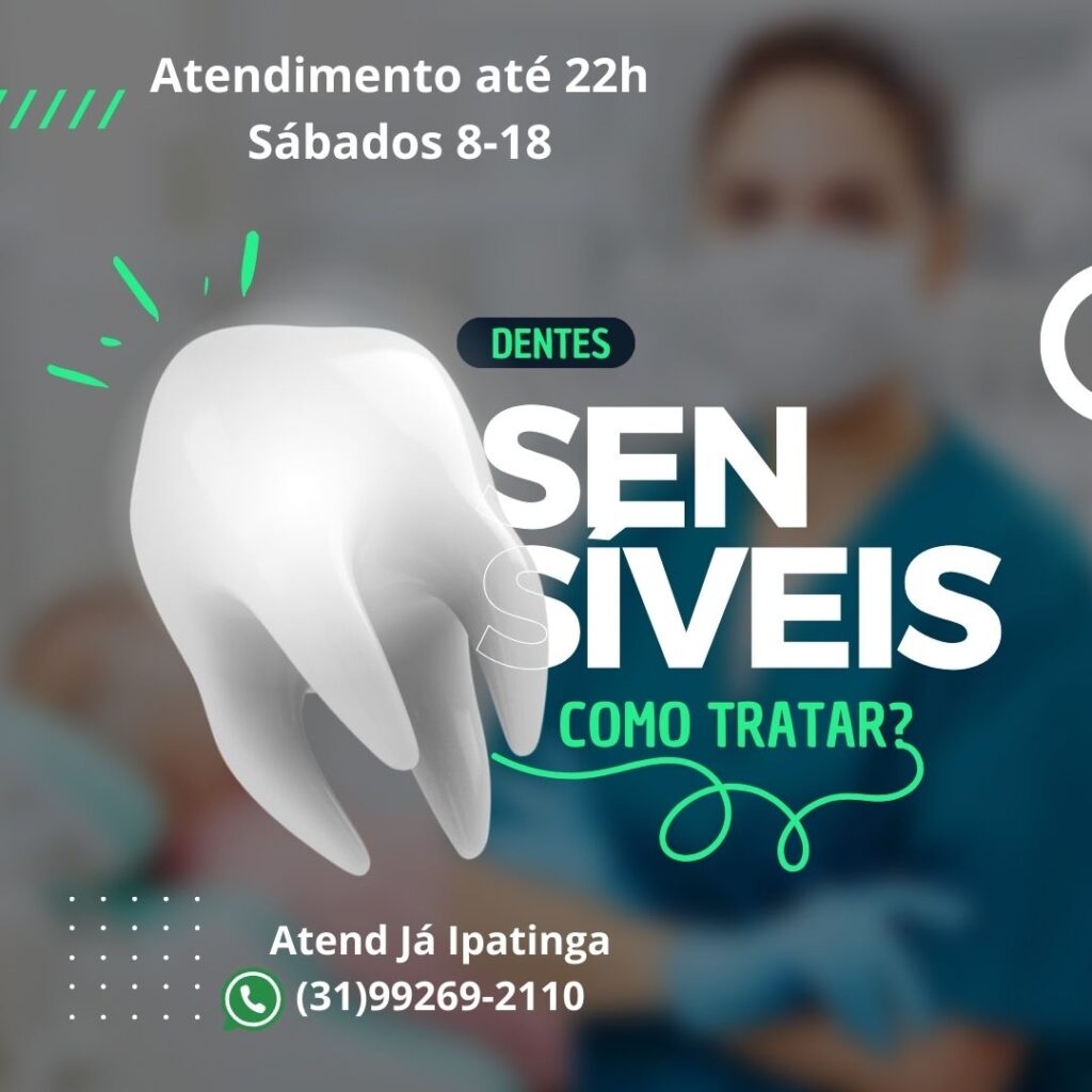 Como tratar dentes sensiveis em Ipatinga